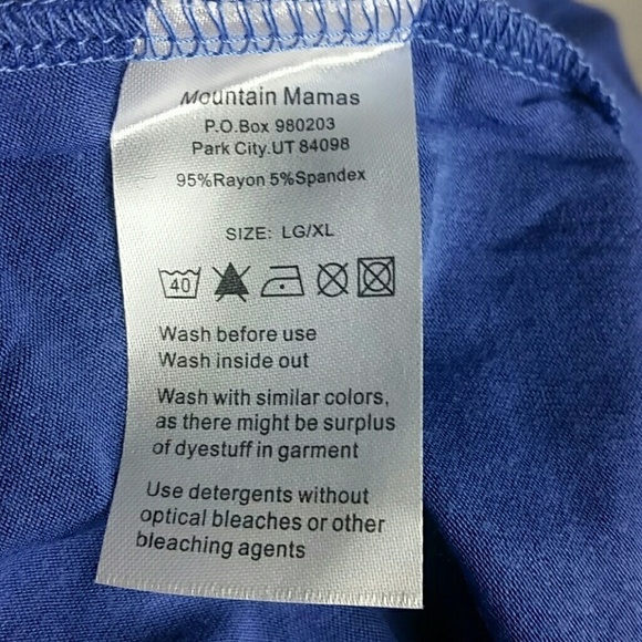 MOUNTAIN MAMAS l Gypsy Tunic Marlin L XL NEW B1 - Picture 7 of 7